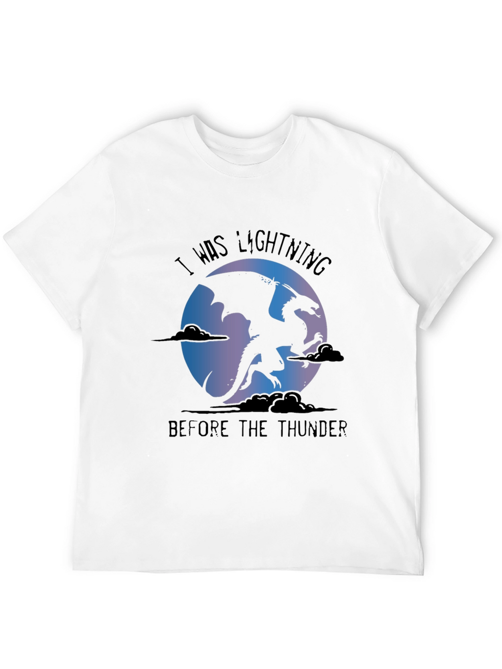 Dragon Lightning Thunder Graphic Tee