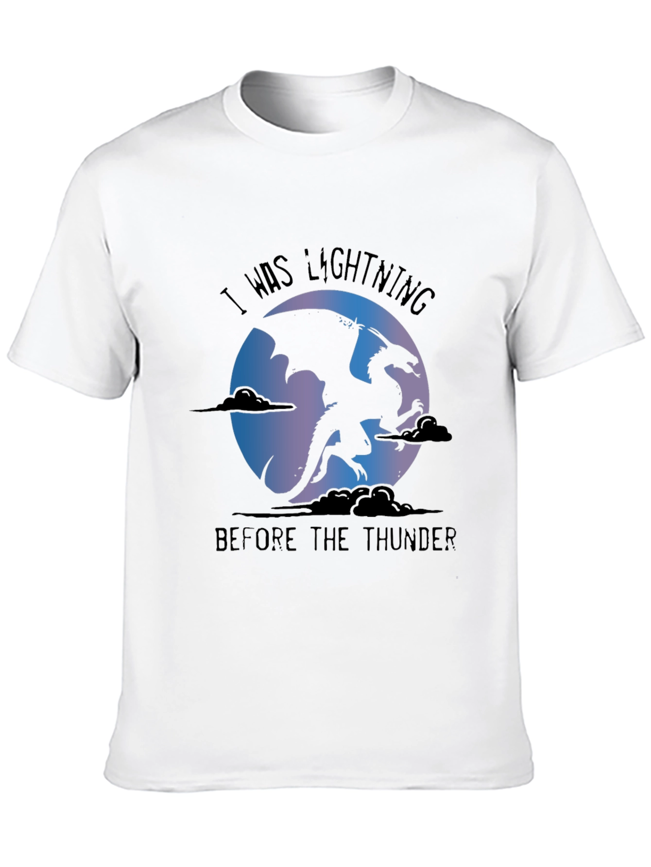 Dragon Lightning Thunder Graphic Tee