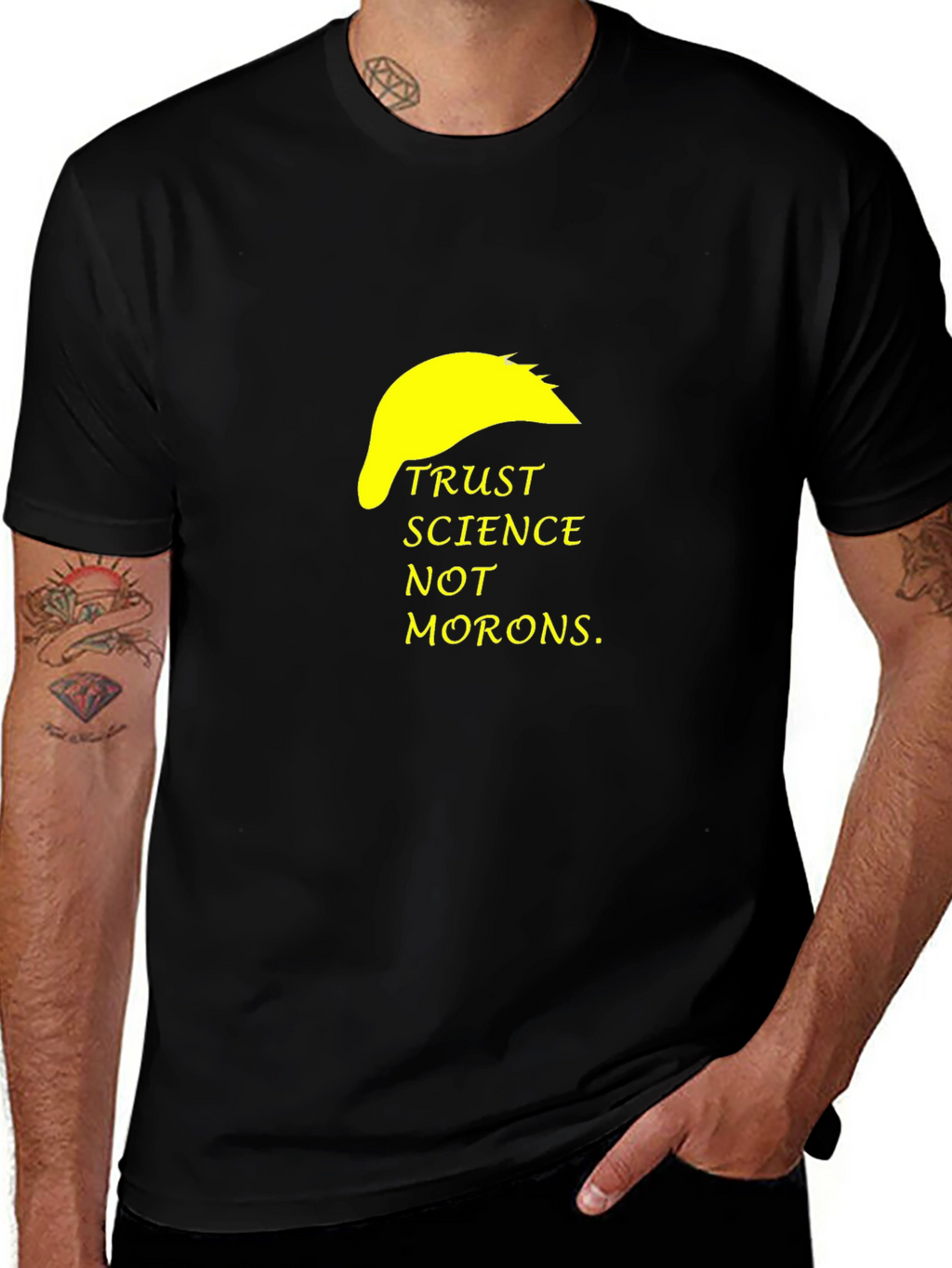Trust Science Not Morons T-Shirt