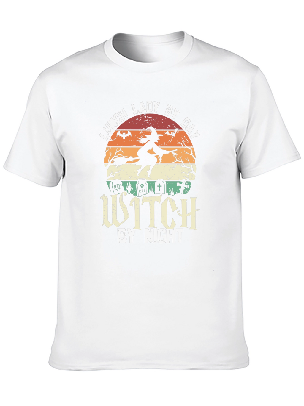 Lunch Lady By Day Witch By Night Graphic T-Shirt