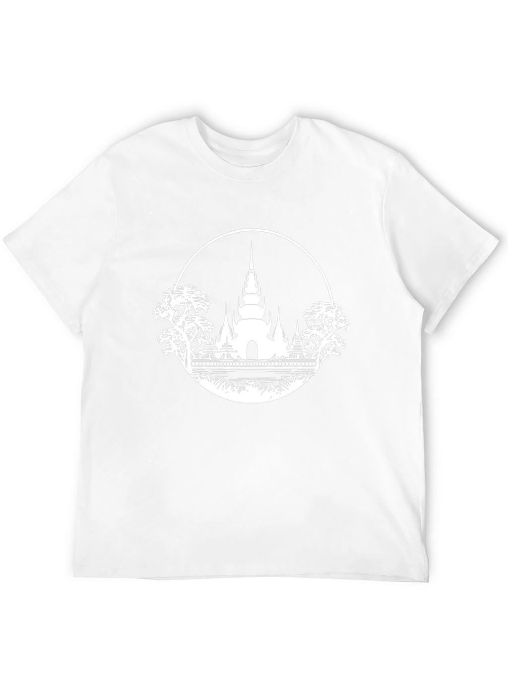 Temple Graphic Black T-Shirt