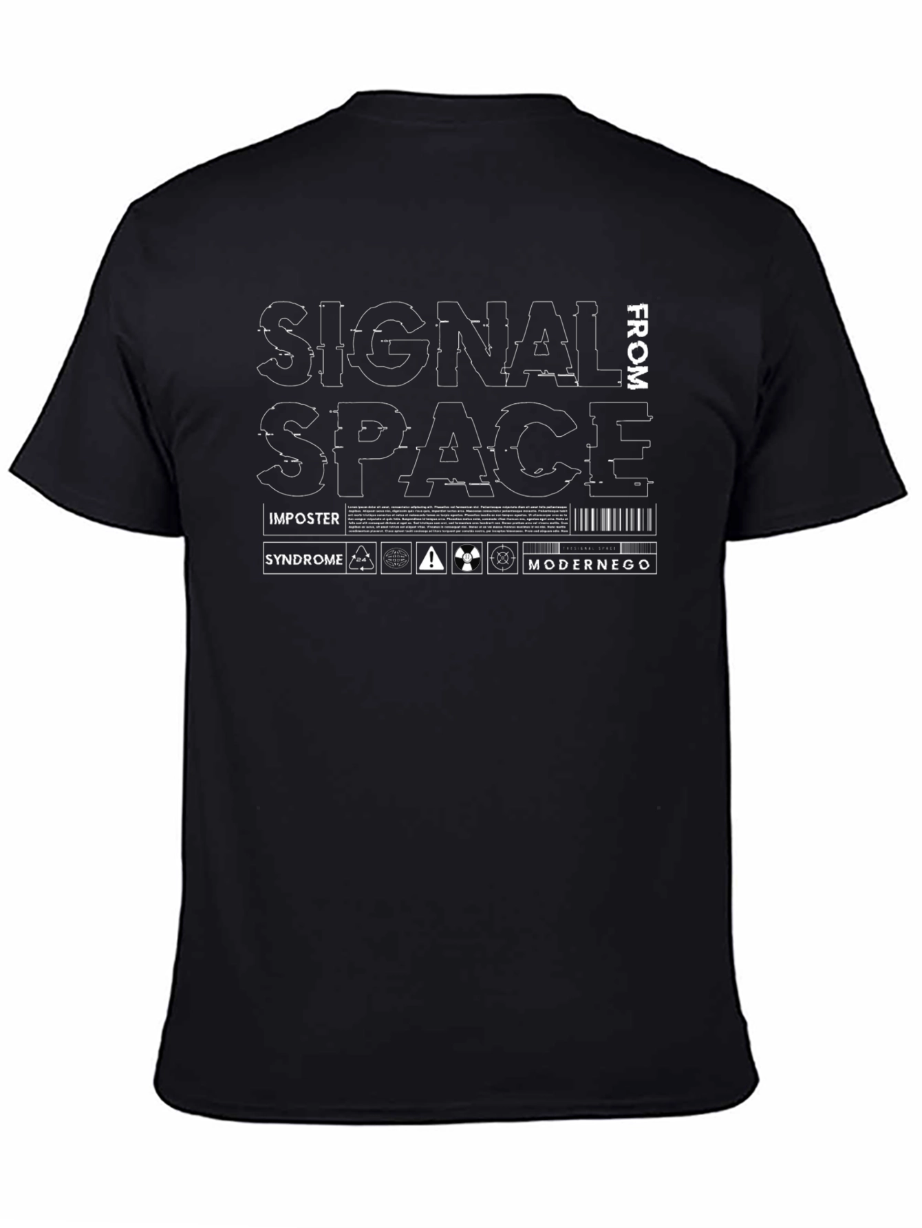 Signal From Space T-Shirt - Unique Graphic Tee