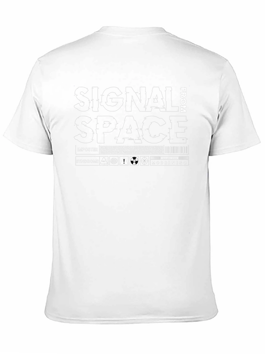 Signal From Space T-Shirt - Unique Graphic Tee