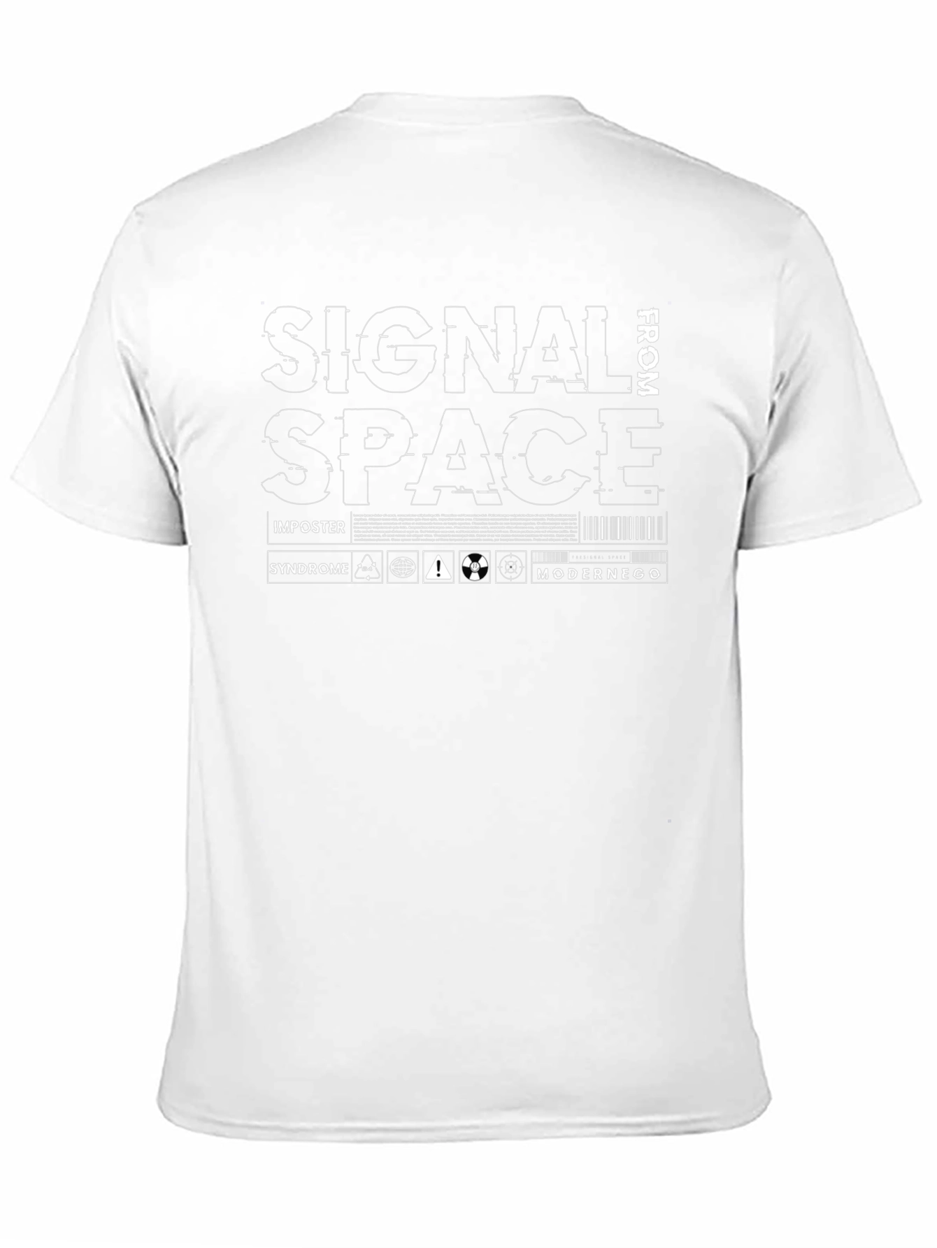Signal From Space T-Shirt - Unique Graphic Tee
