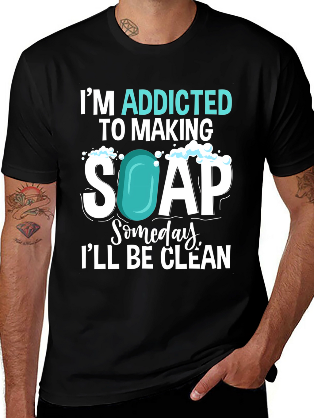 Addicted to Making Soap T-Shirt