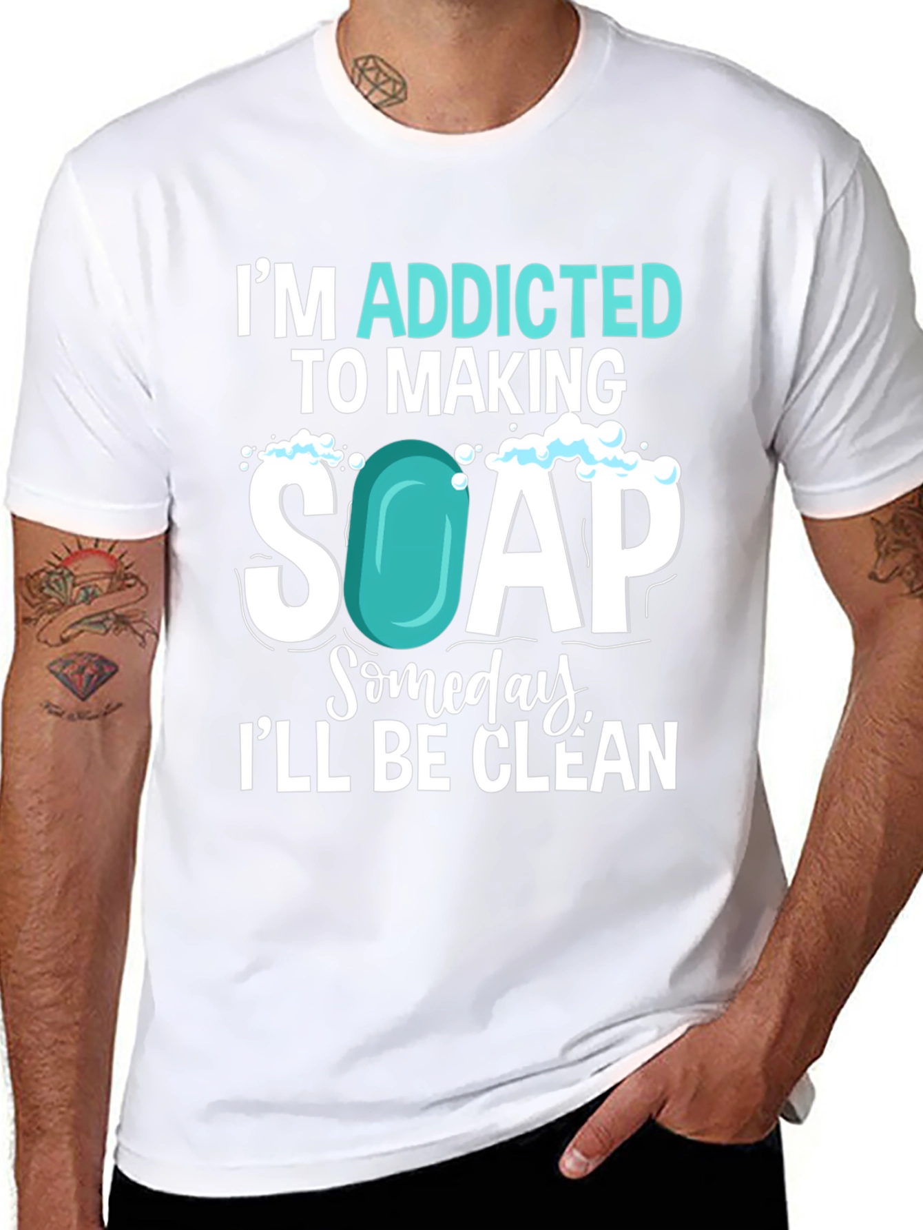 Addicted to Making Soap T-Shirt