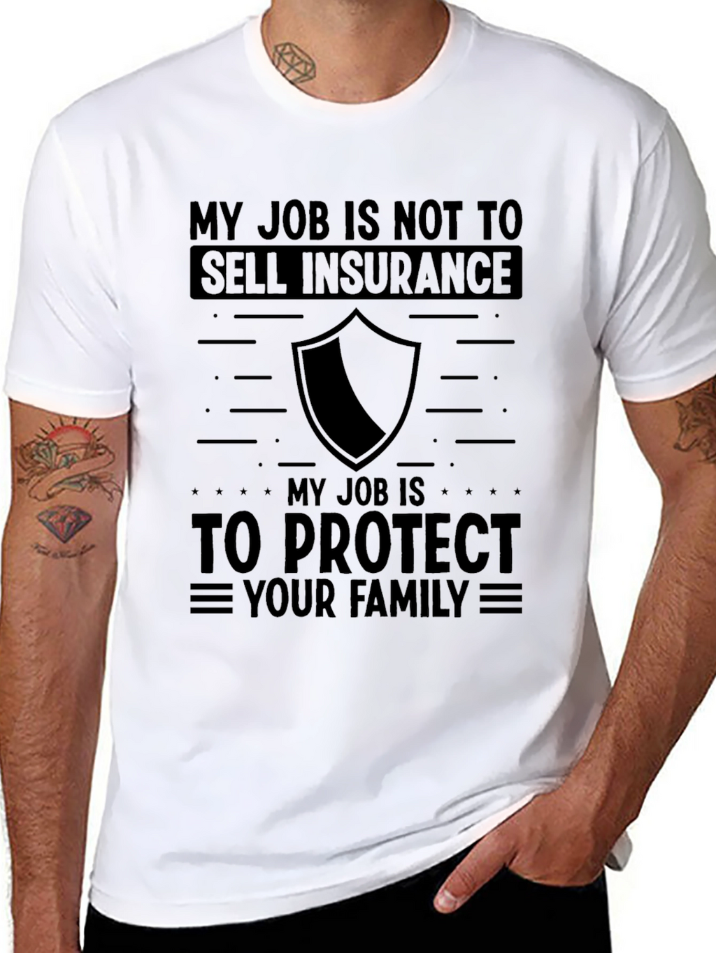 Insurance Protector T-Shirt - Family Protection