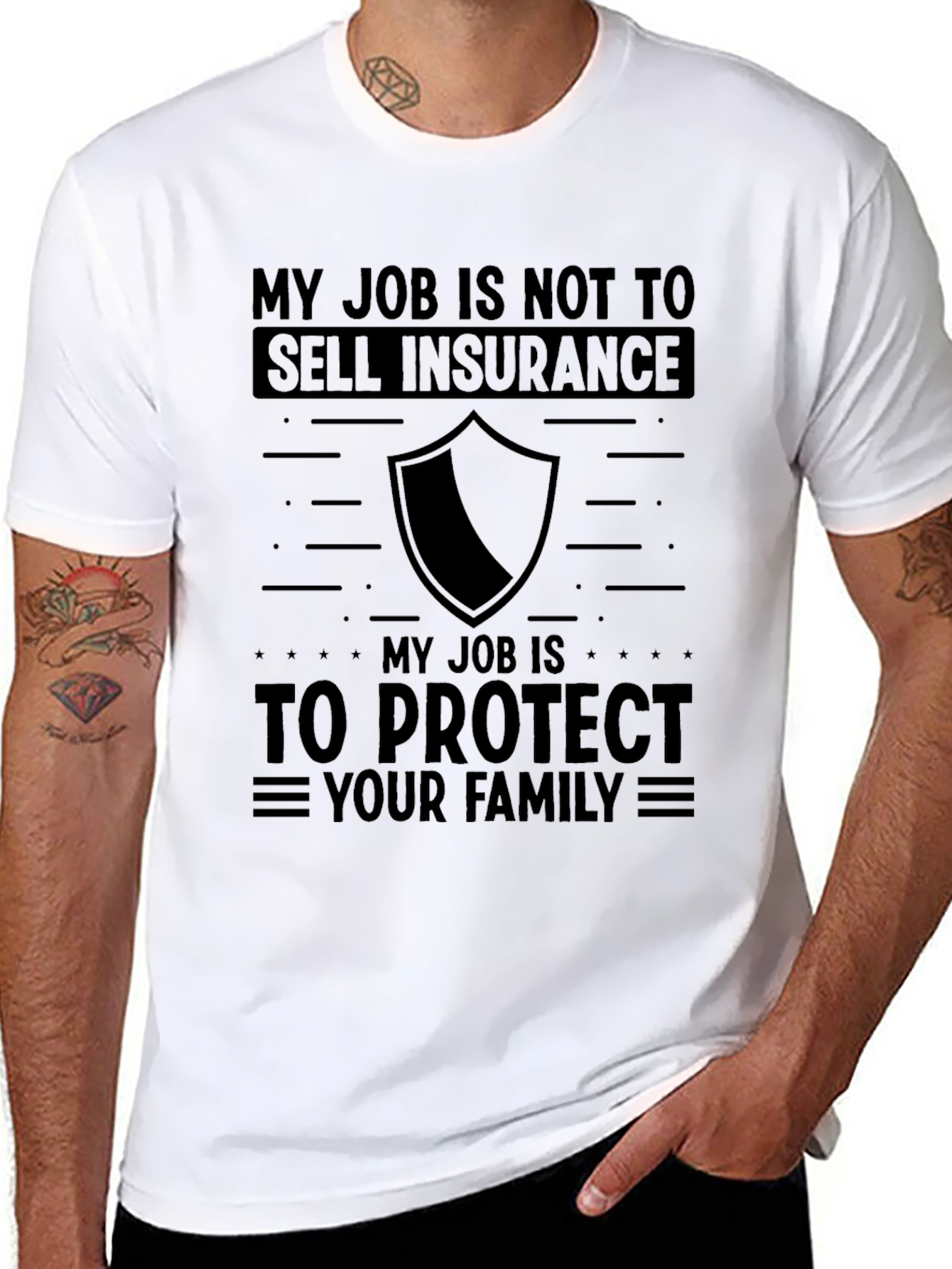 Insurance Protector T-Shirt - Family Protection