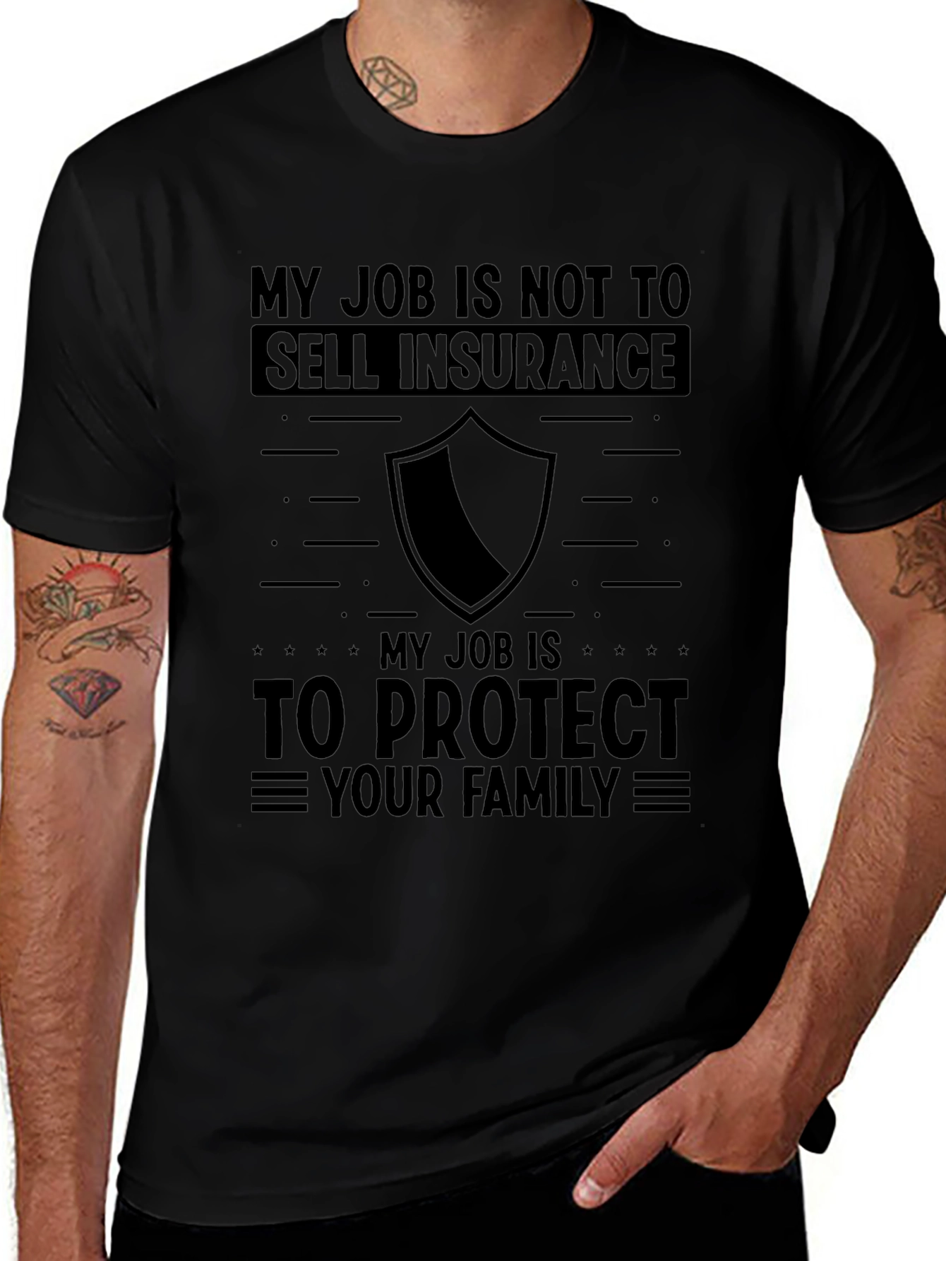 Insurance Protector T-Shirt - Family Protection