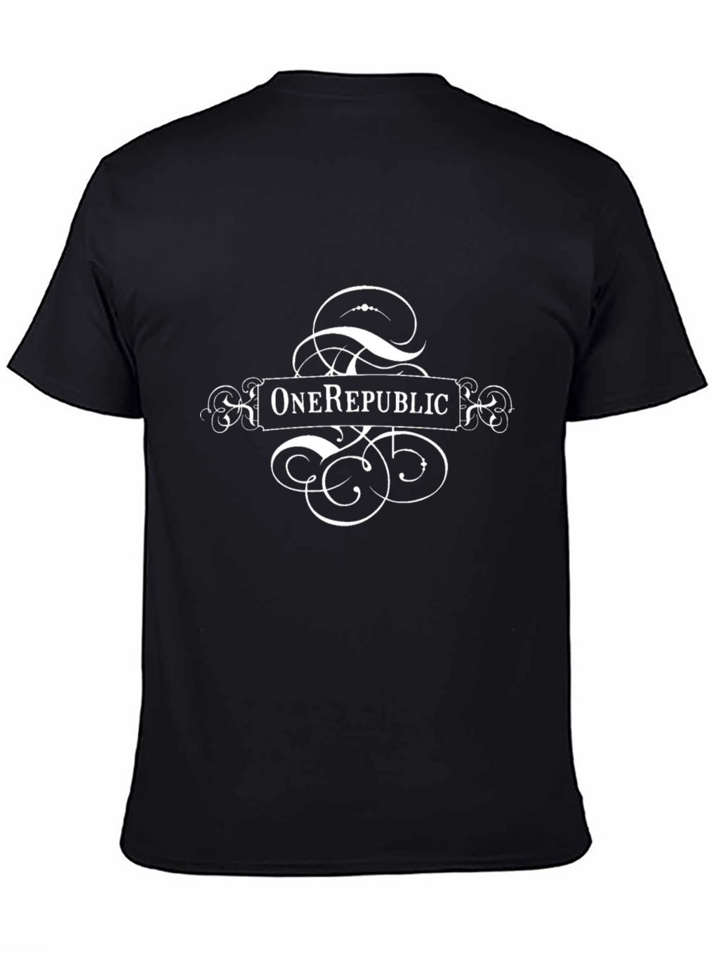 OneRepublic Graphic T-Shirt - Black Cotton Tee