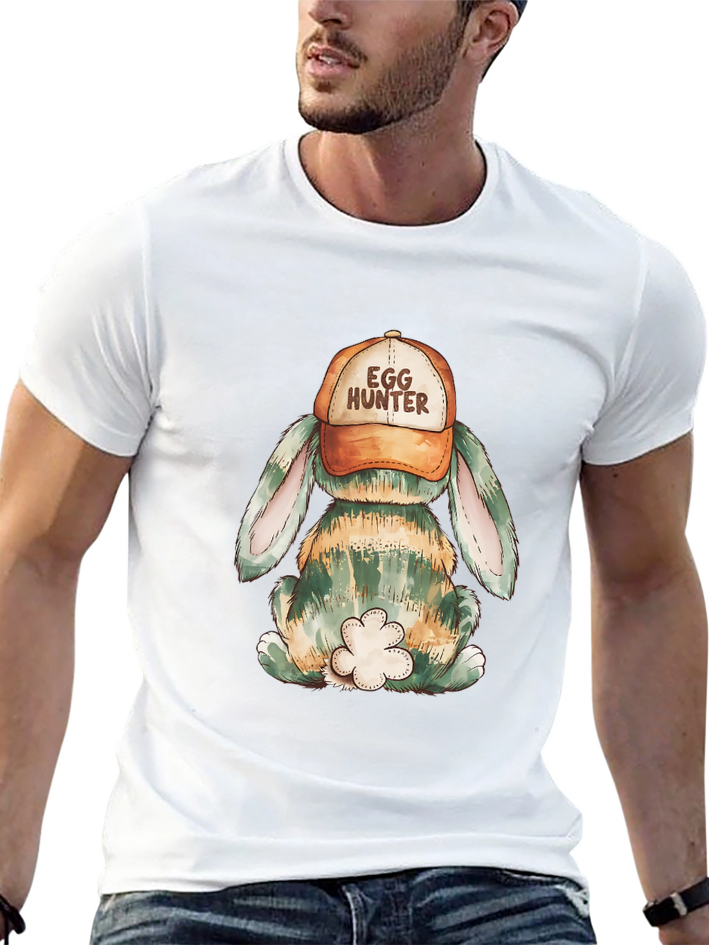 Egg Hunter Easter Bunny T-Shirt