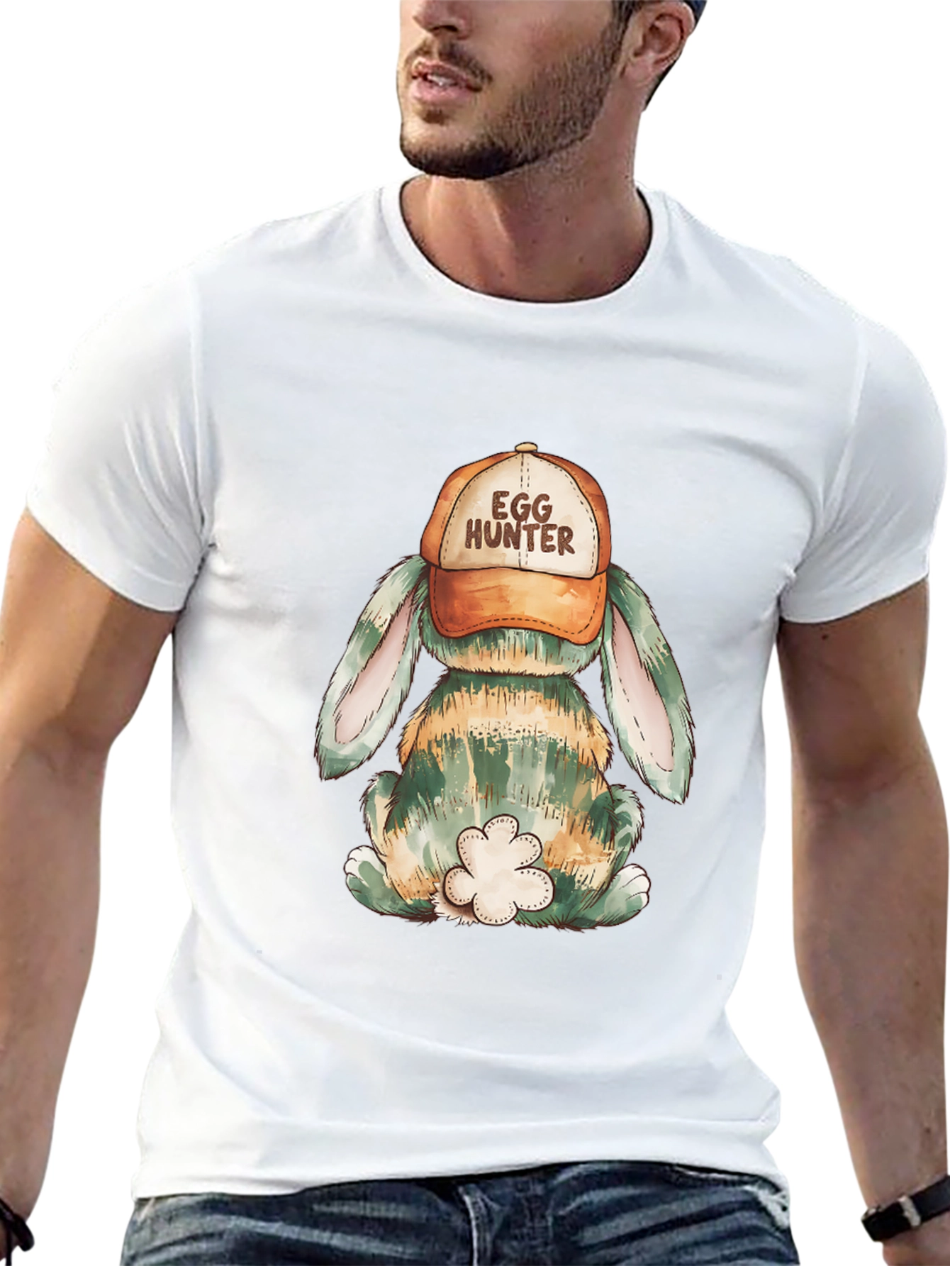 Egg Hunter Easter Bunny T-Shirt