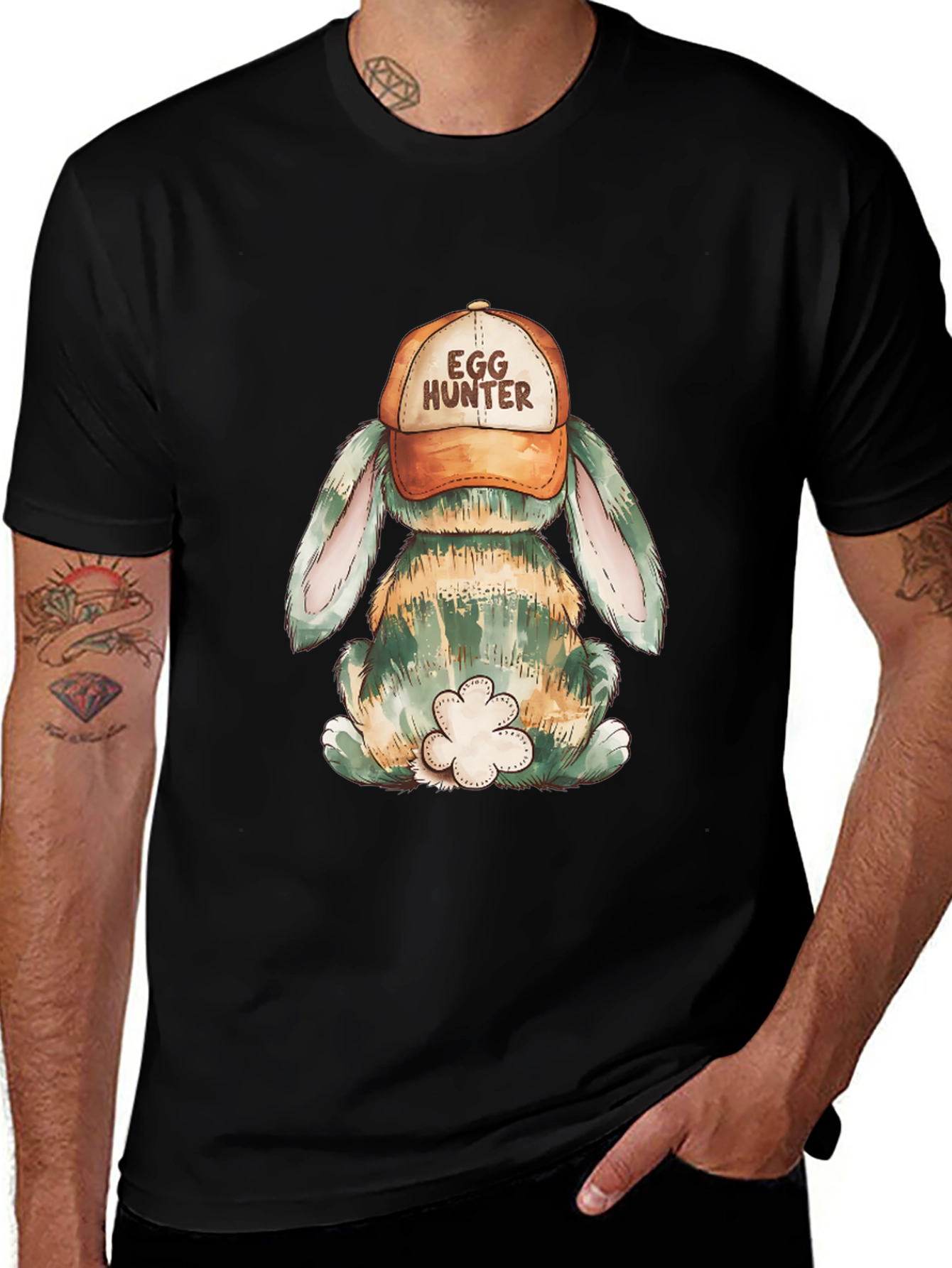 Egg Hunter Easter Bunny T-Shirt