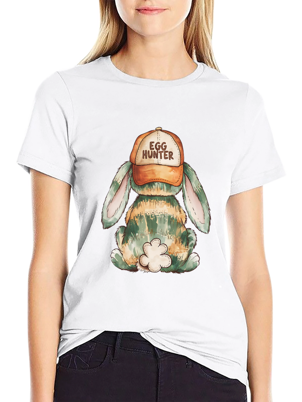 Egg Hunter Easter Bunny T-Shirt