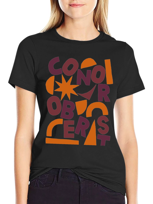 Abstract Graphic Print Mens T-Shirt