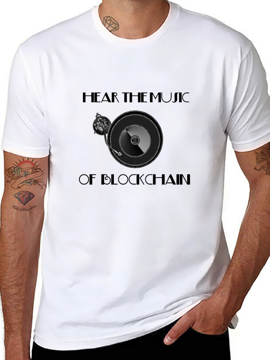 Hear the Music of Blockchain T-Shirt