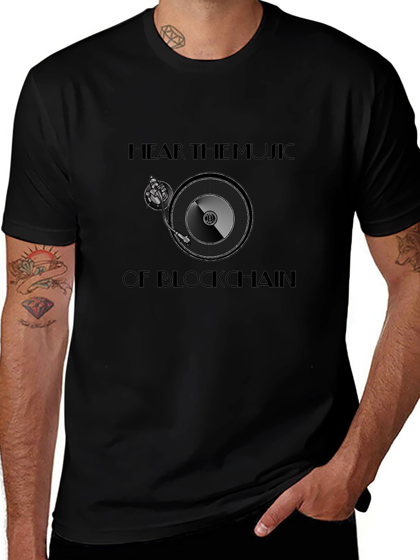 Hear the Music of Blockchain T-Shirt