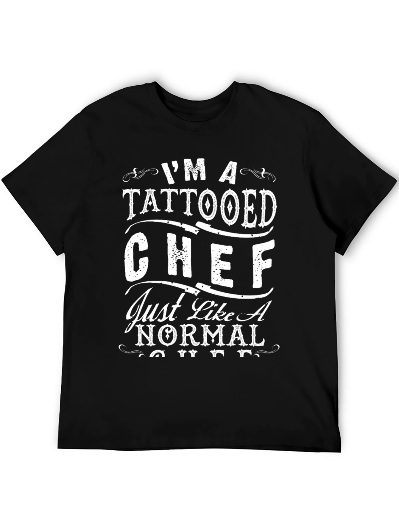 Tattooed Chef Graphic T-Shirt - Cool Cook Apparel
