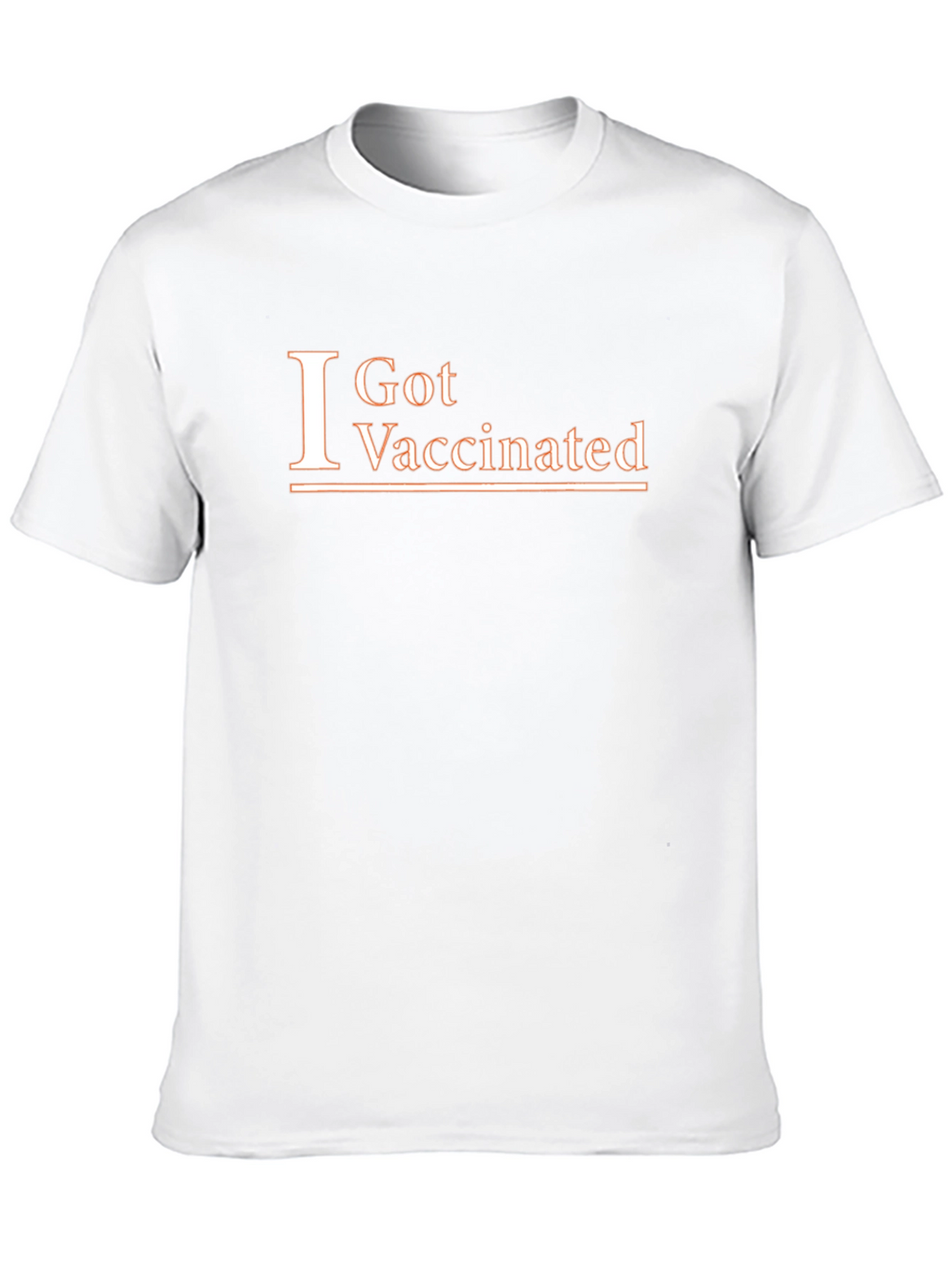 I Got Vaccinated Black T-Shirt