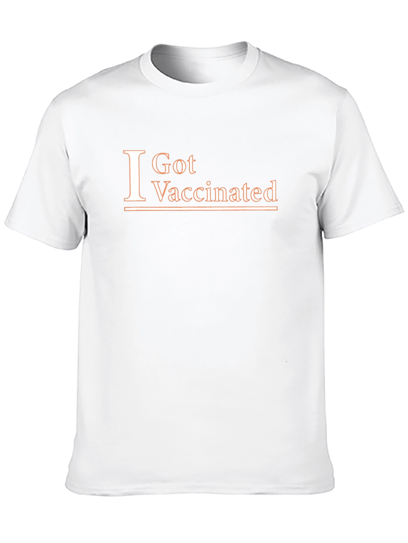 I Got Vaccinated Black T-Shirt
