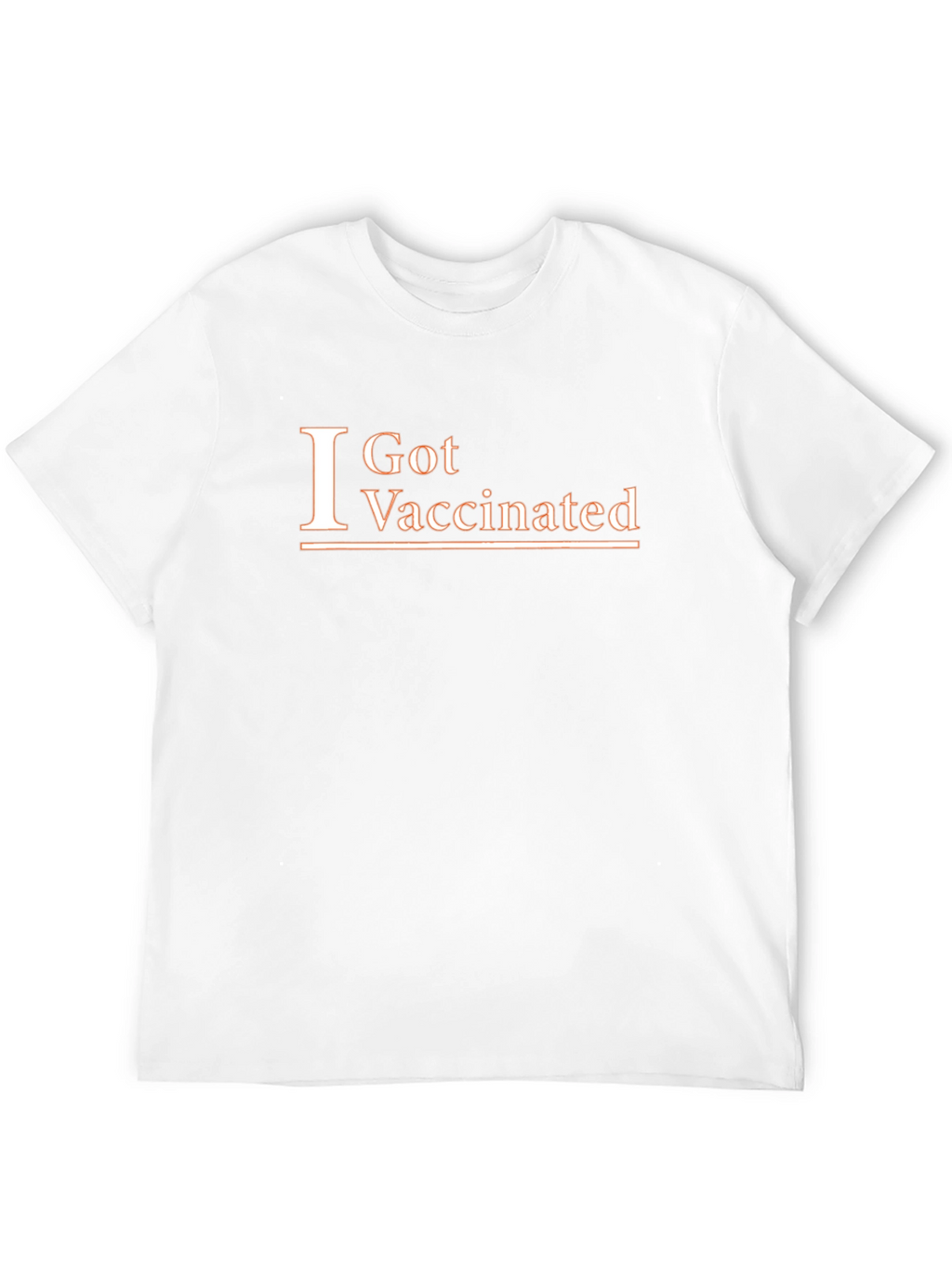 I Got Vaccinated Black T-Shirt