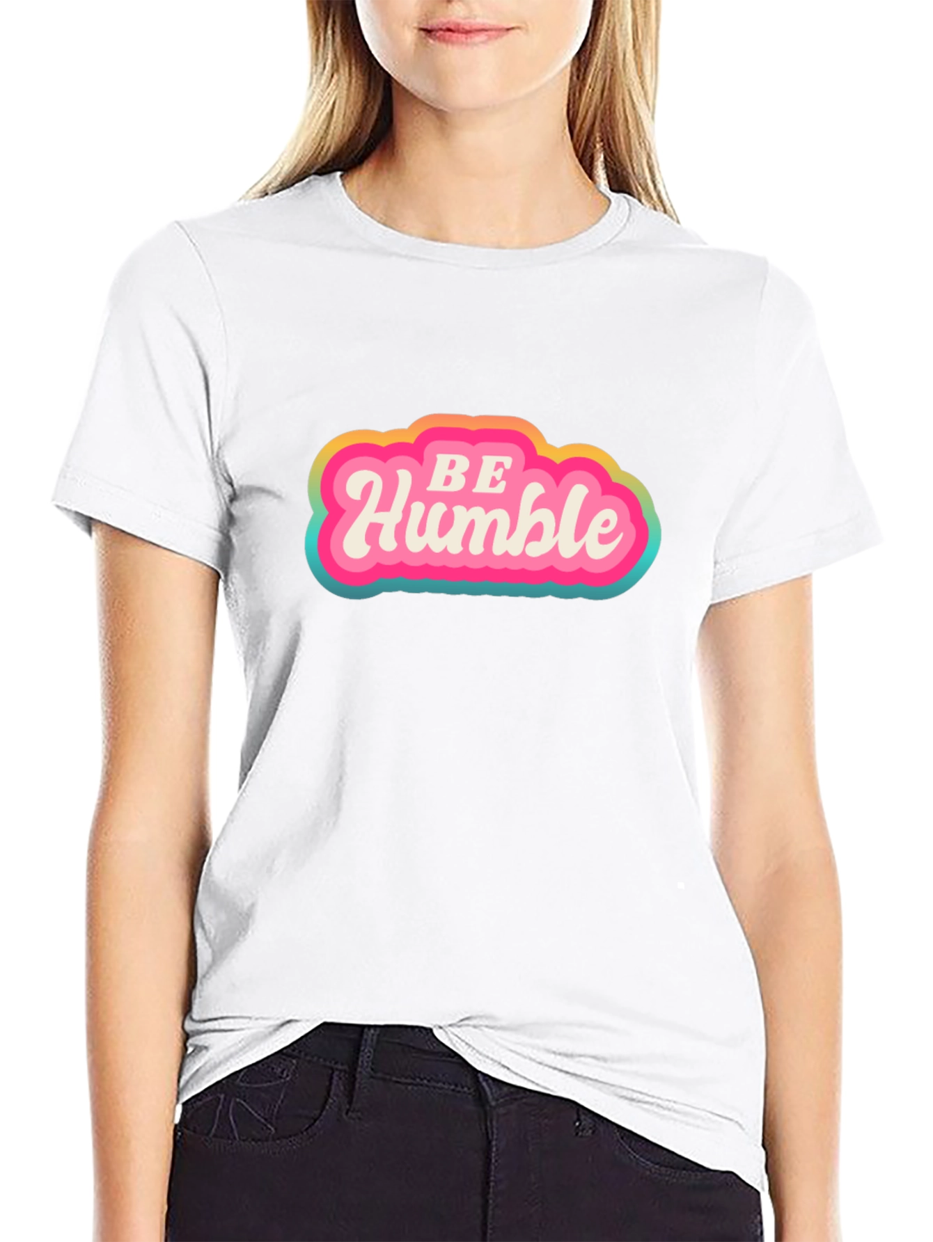 Be Humble Retro Graphic T-Shirt