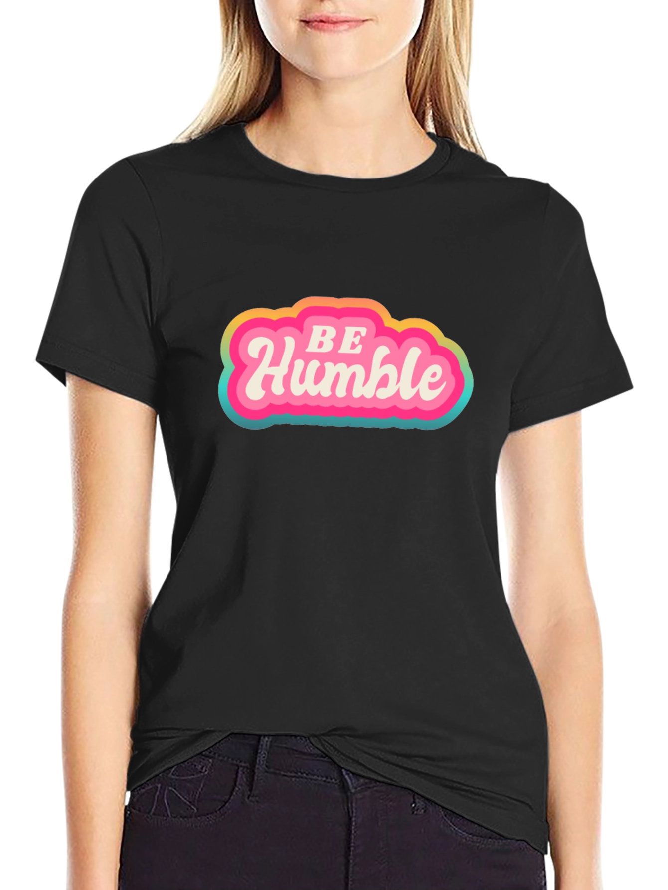 Be Humble Retro Graphic T-Shirt
