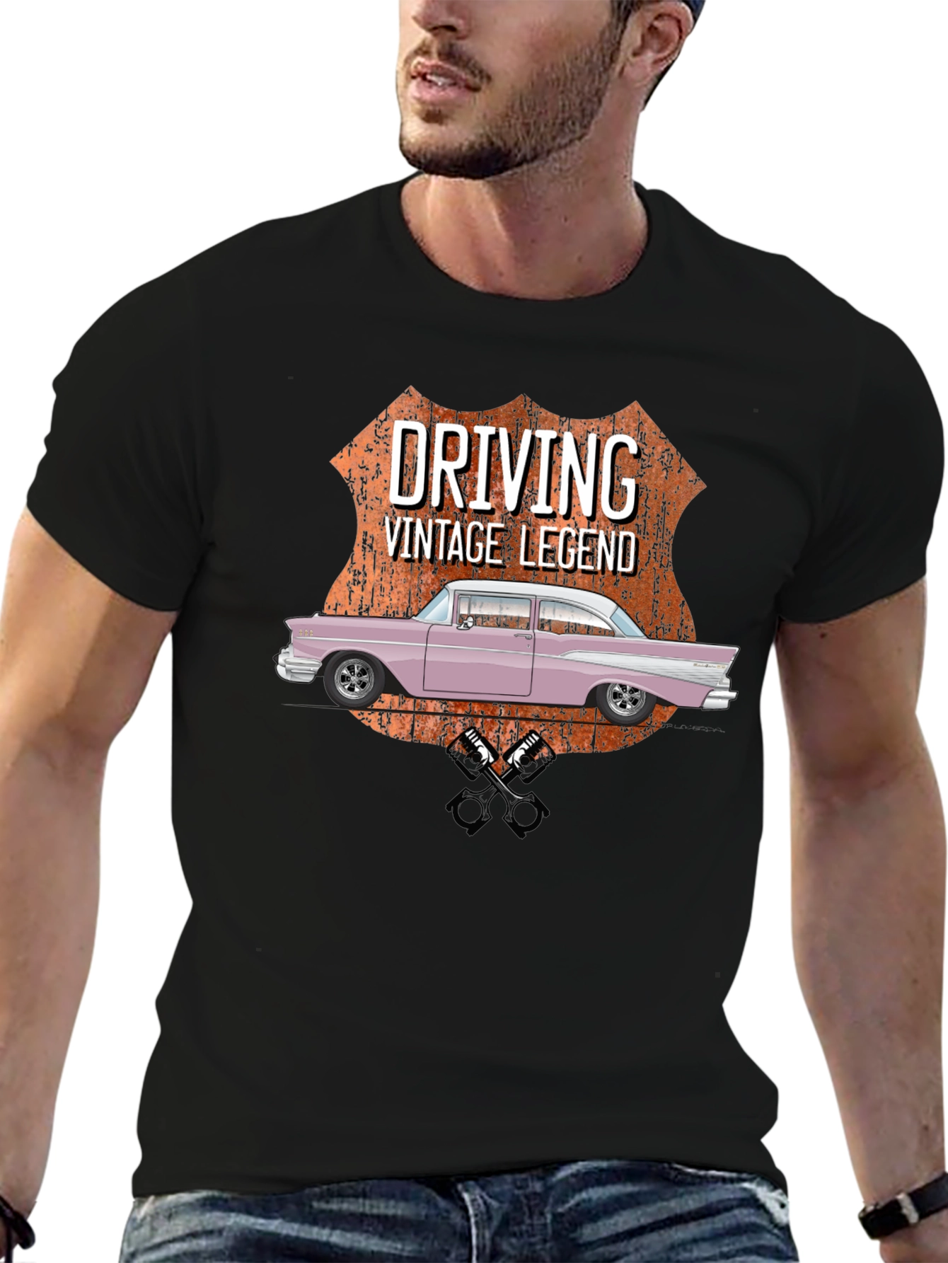Driving Vintage Legend Graphic Tee