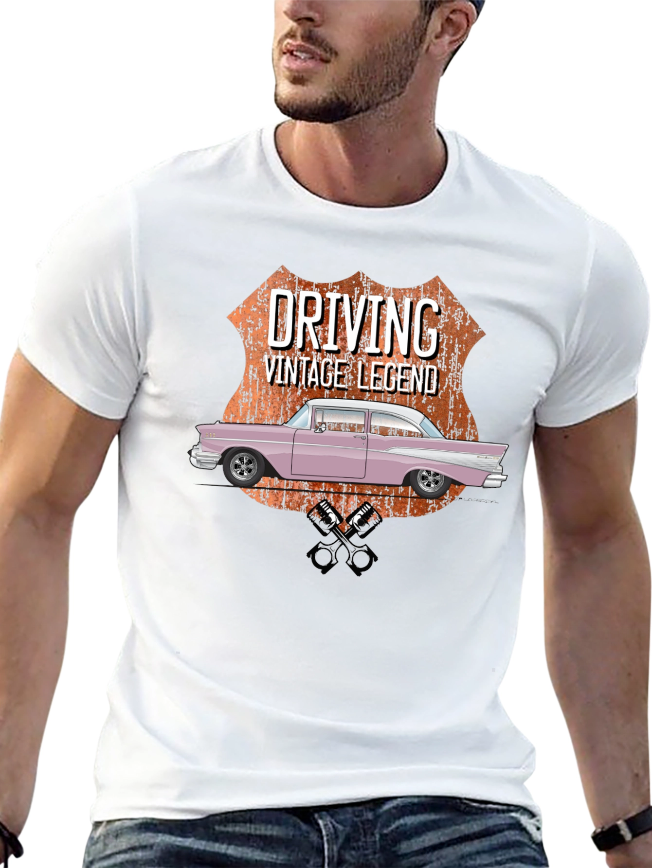 Driving Vintage Legend Graphic Tee