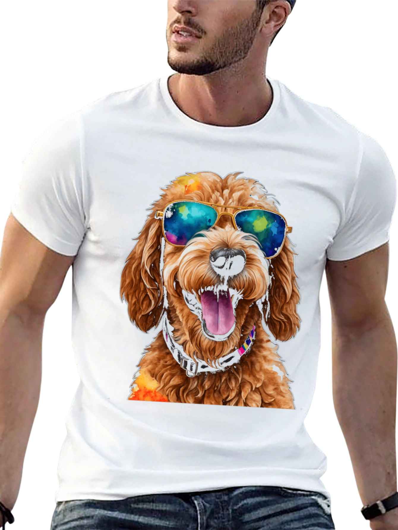 Cool Dog T-Shirt - Sunglasses Pup Tee