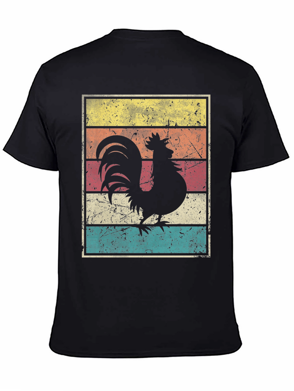 Retro Rooster Graphic Tee
