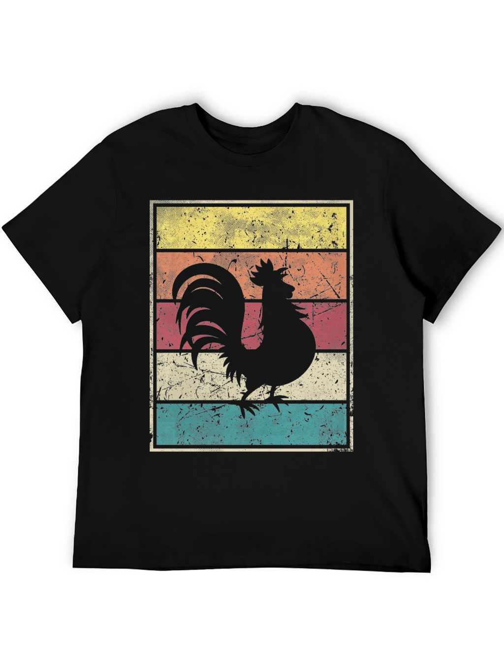 Retro Rooster Graphic Tee