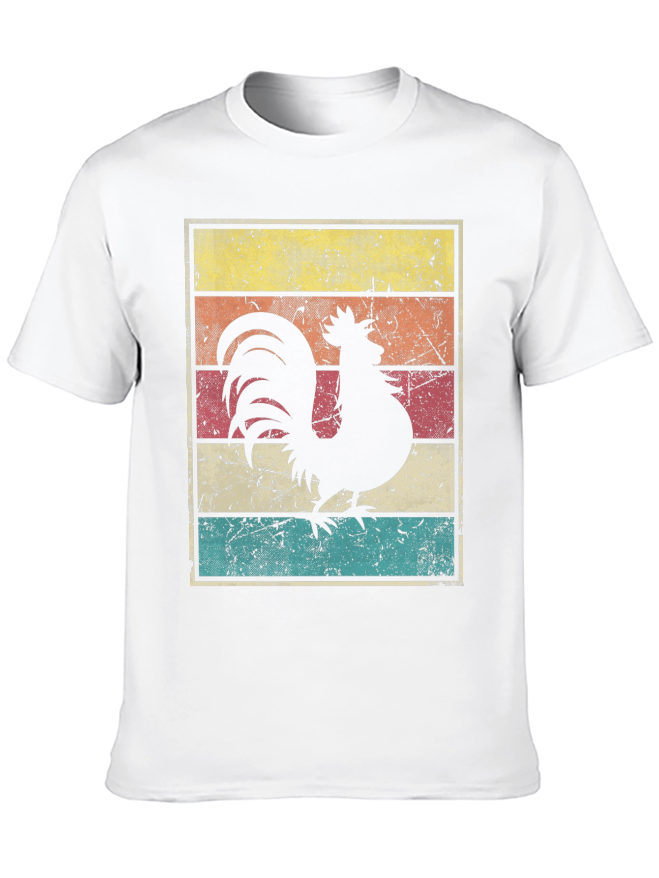 Retro Rooster Graphic Tee