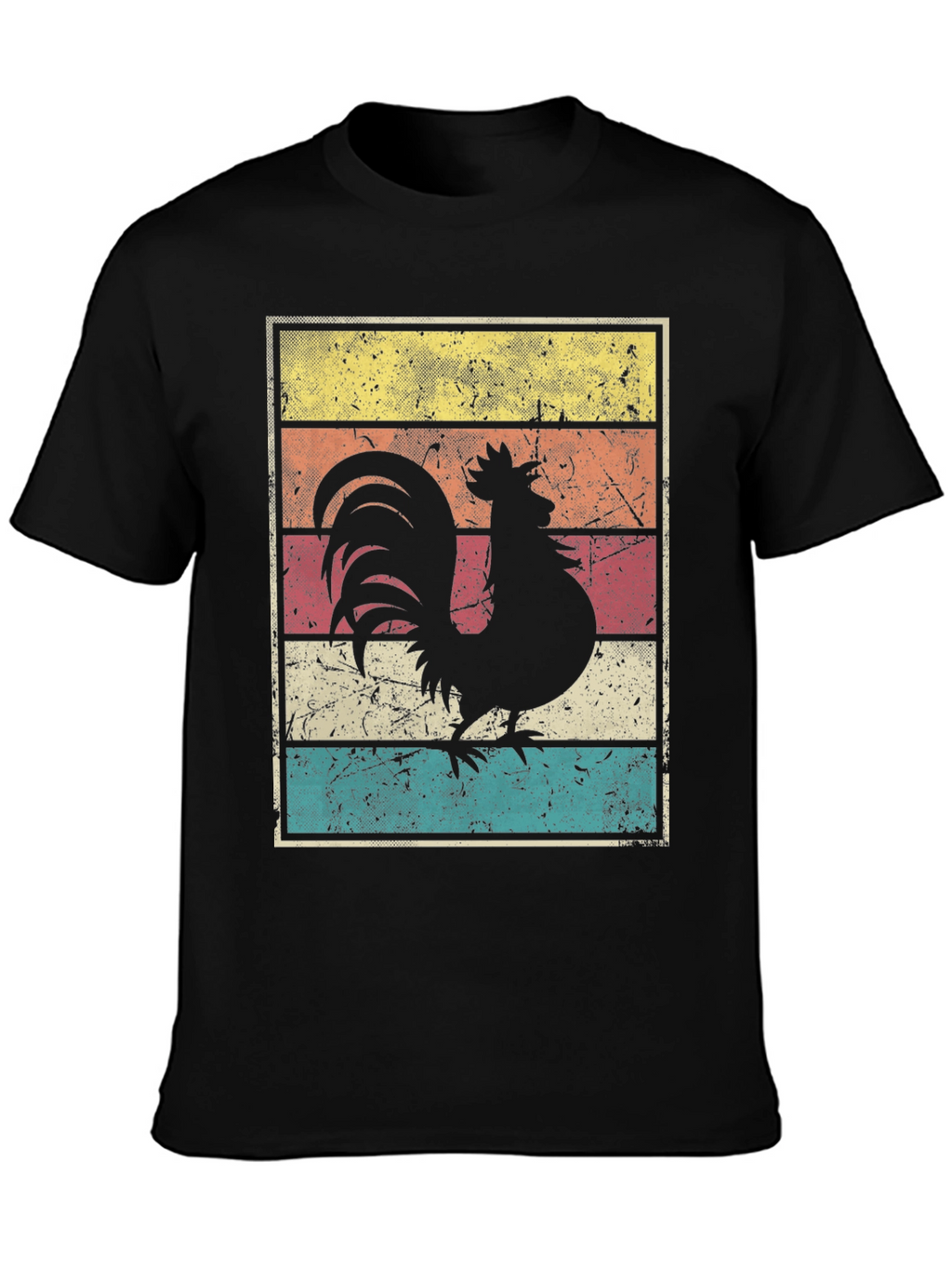 Retro Rooster Graphic Tee