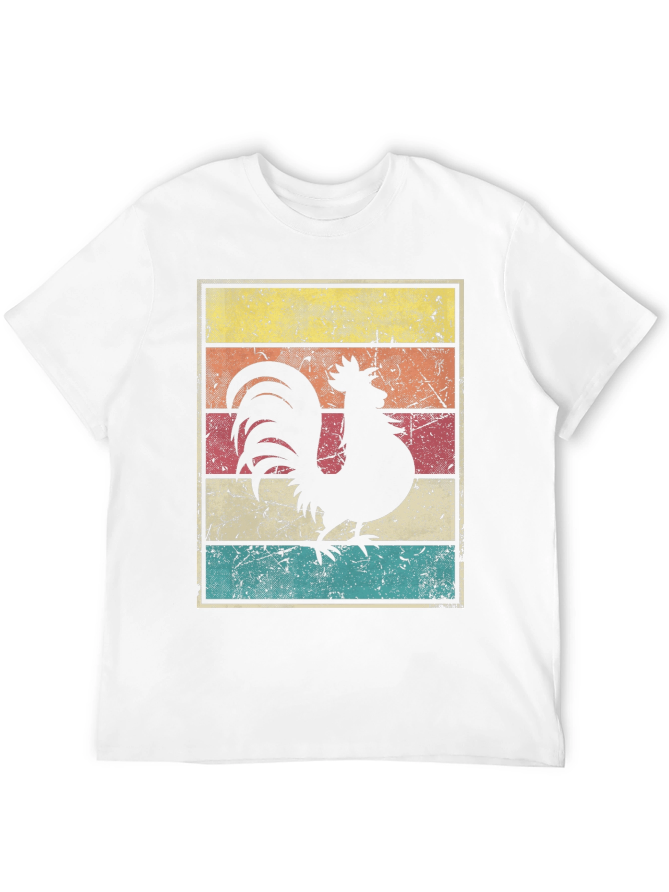 Retro Rooster Graphic Tee