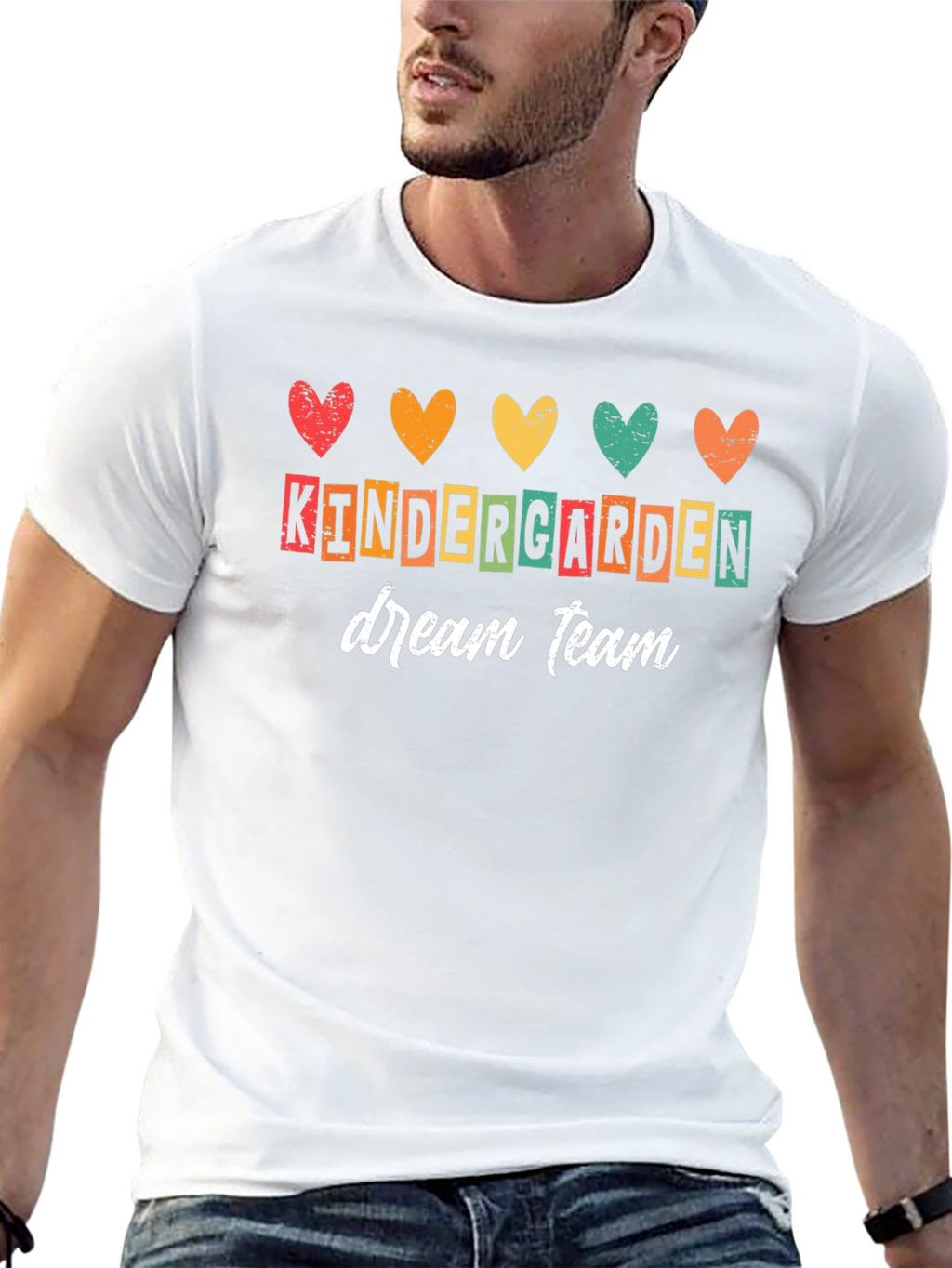Kindergarten Dream Team Teacher T-Shirt