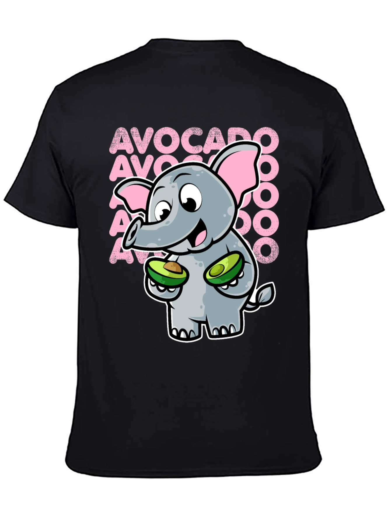 Avocado Elephant Graphic Tee