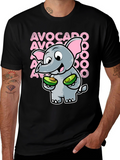 Avocado Elephant Graphic Tee