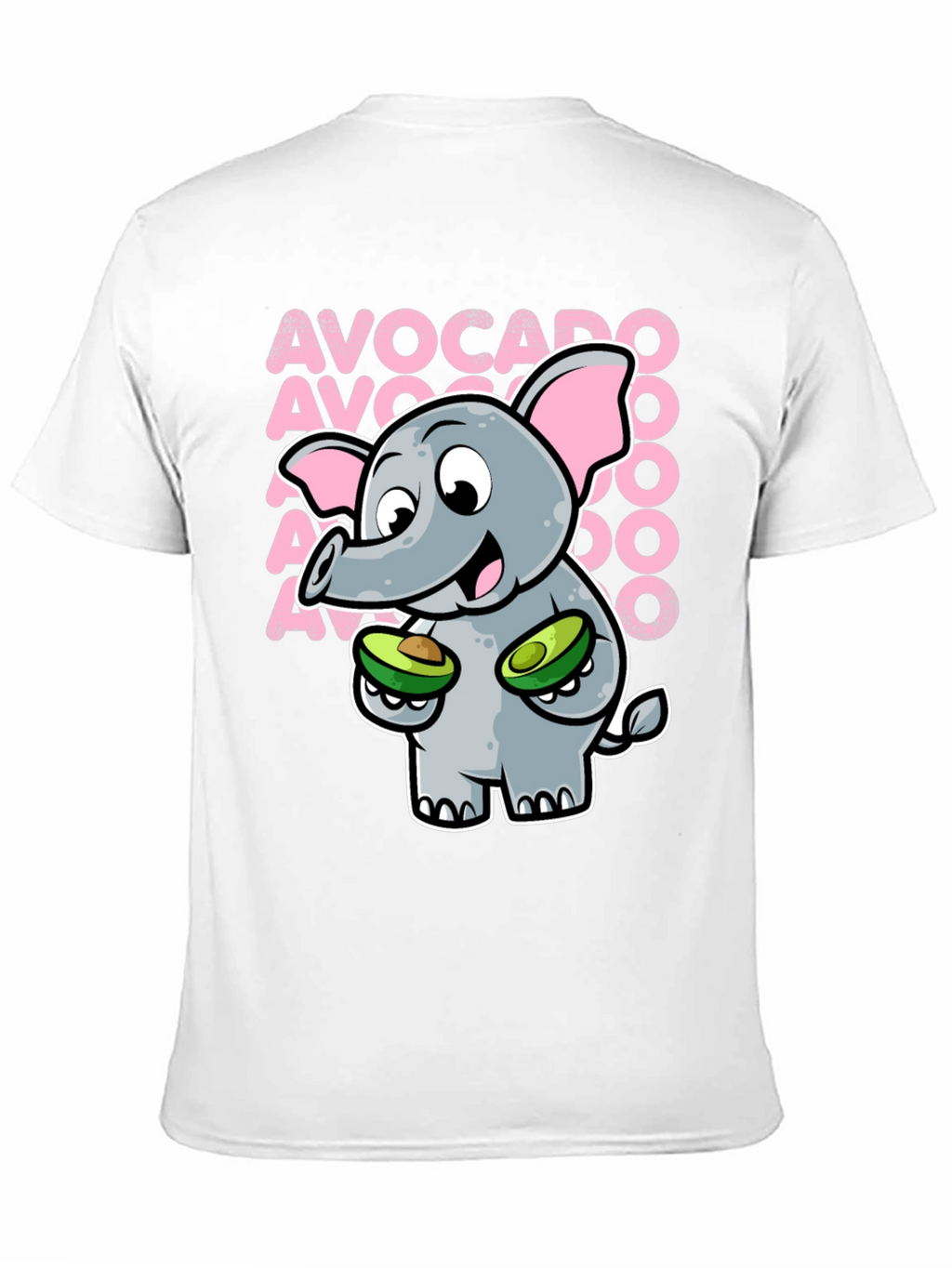 Avocado Elephant Graphic Tee