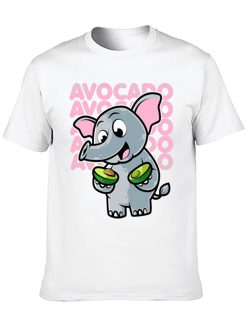 Avocado Elephant Graphic Tee