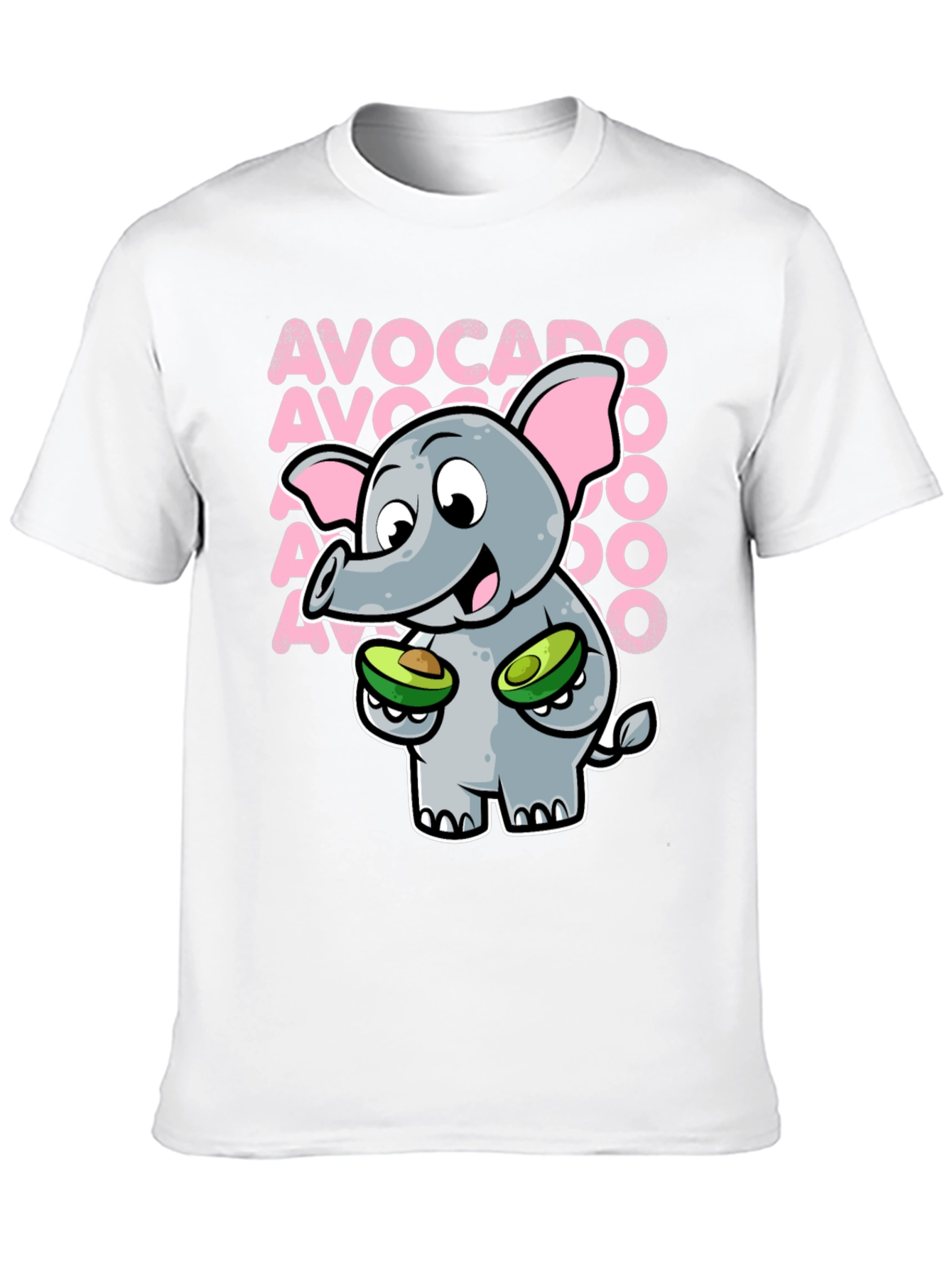 Avocado Elephant Graphic Tee
