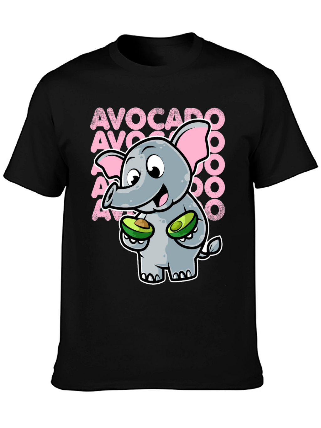 Avocado Elephant Graphic Tee