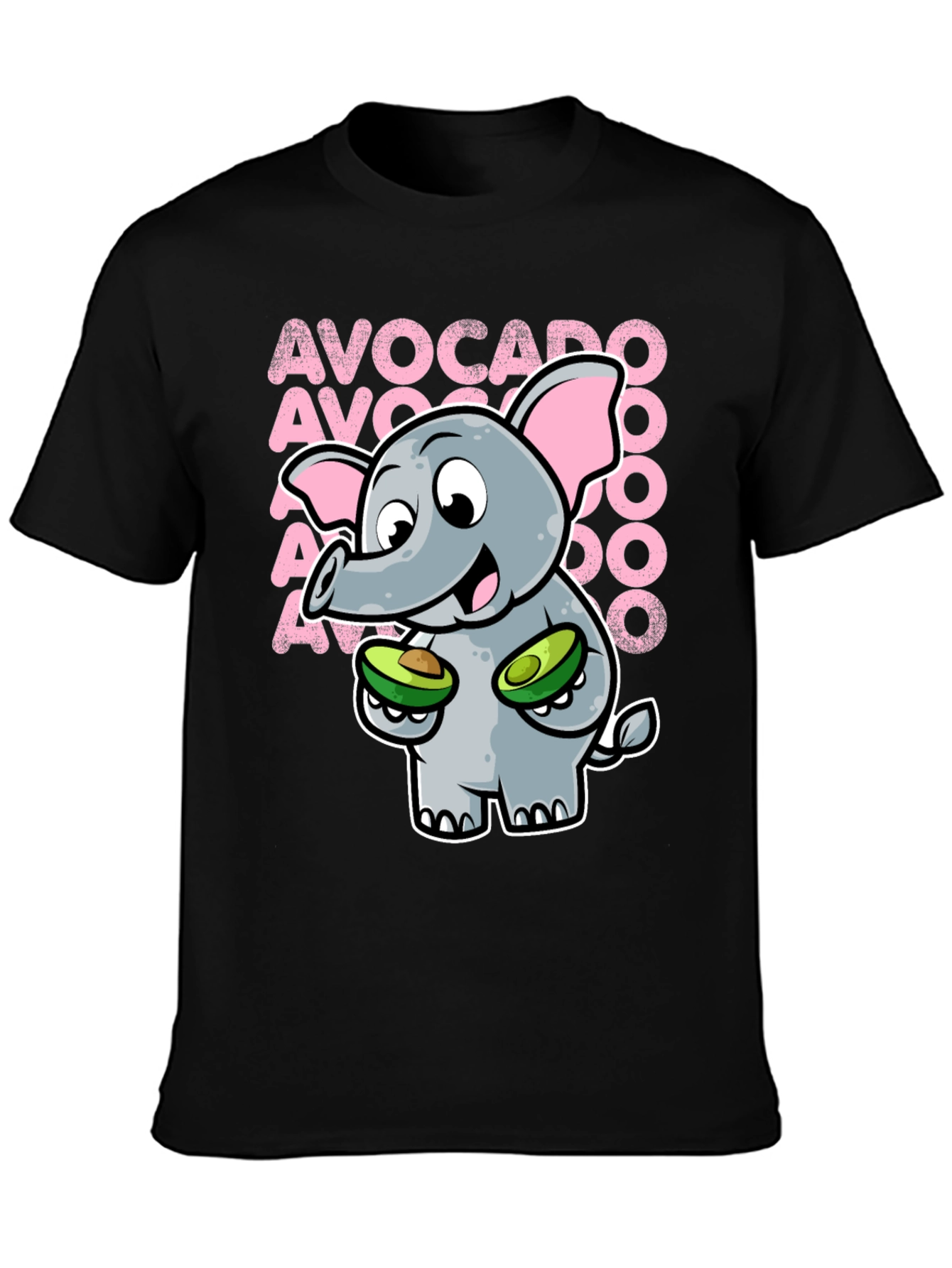 Avocado Elephant Graphic Tee