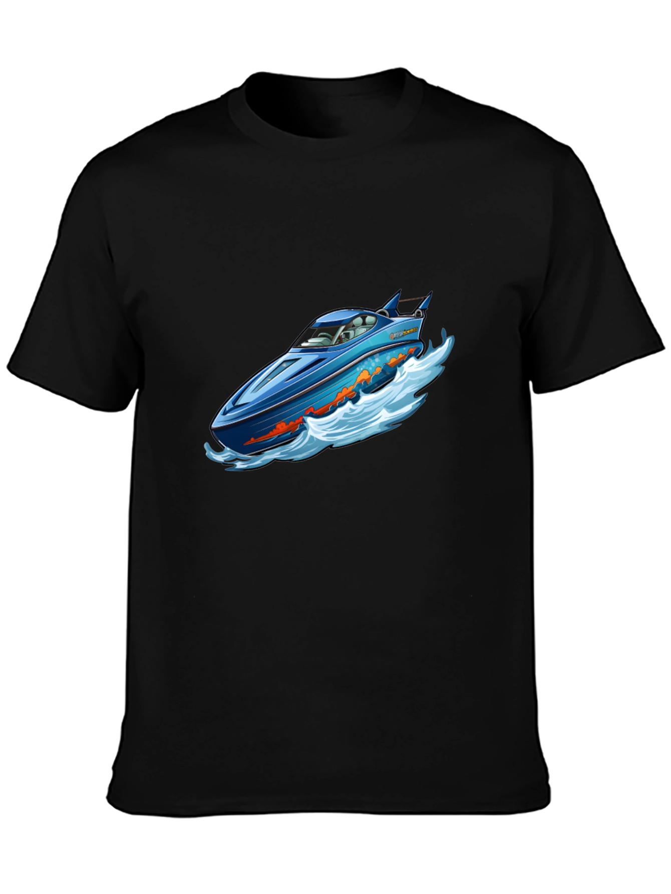 Blue Speedboat T-Shirt