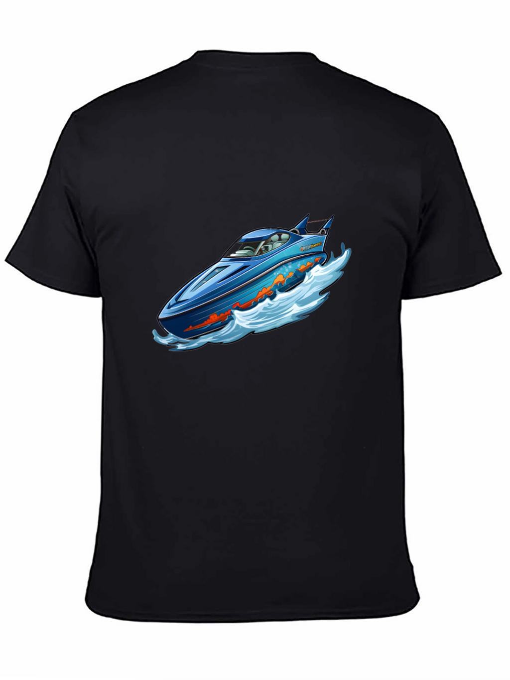 Blue Speedboat T-Shirt