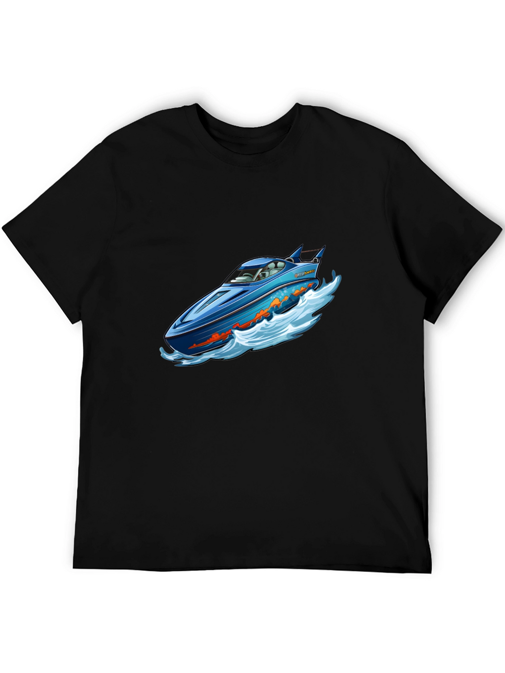 Blue Speedboat T-Shirt