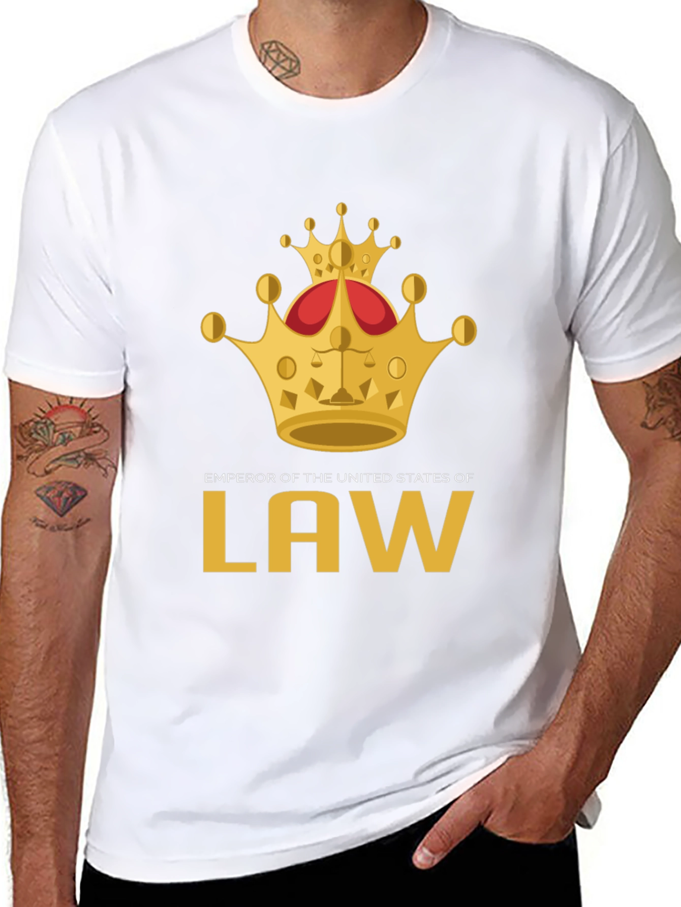 Emperor of the United States of Law T-Shirt