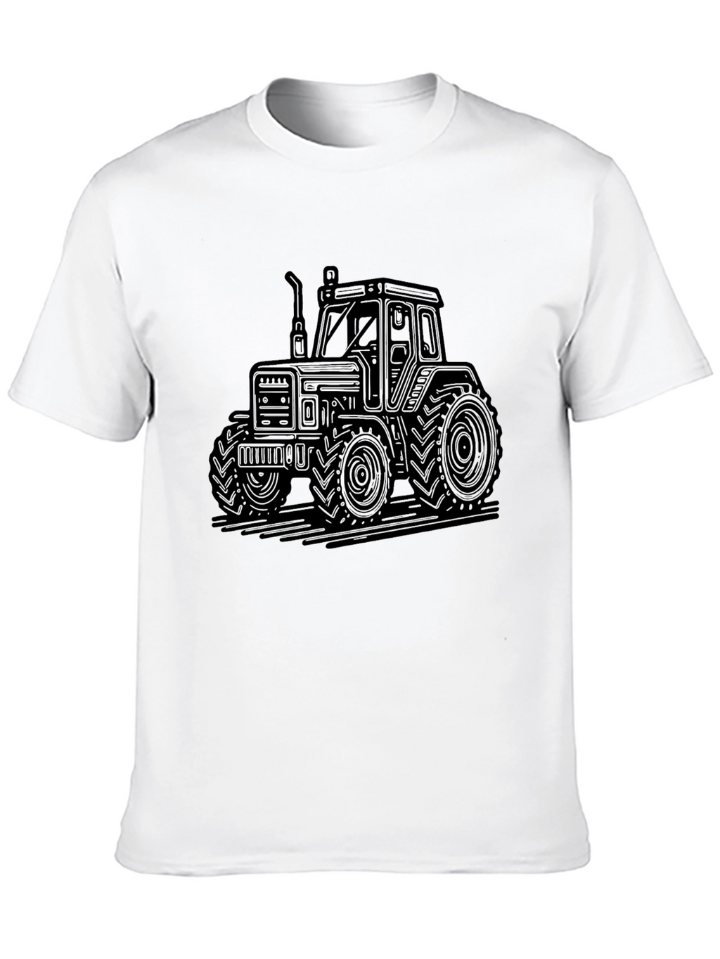 Black Tractor Graphic Tee - Farm Life Apparel