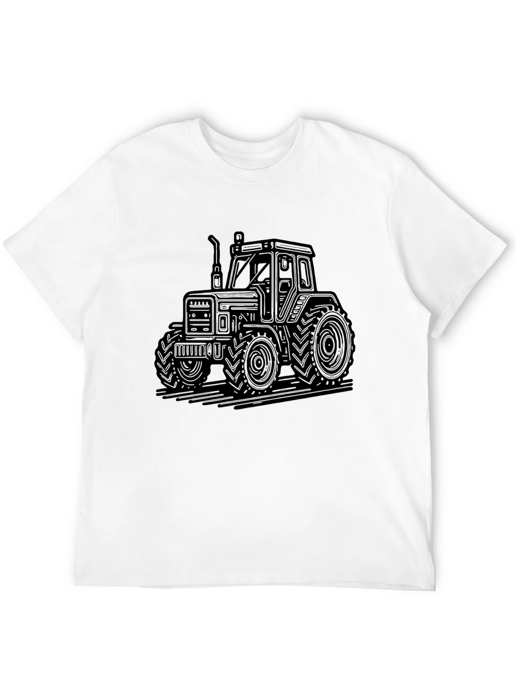 Black Tractor Graphic Tee - Farm Life Apparel