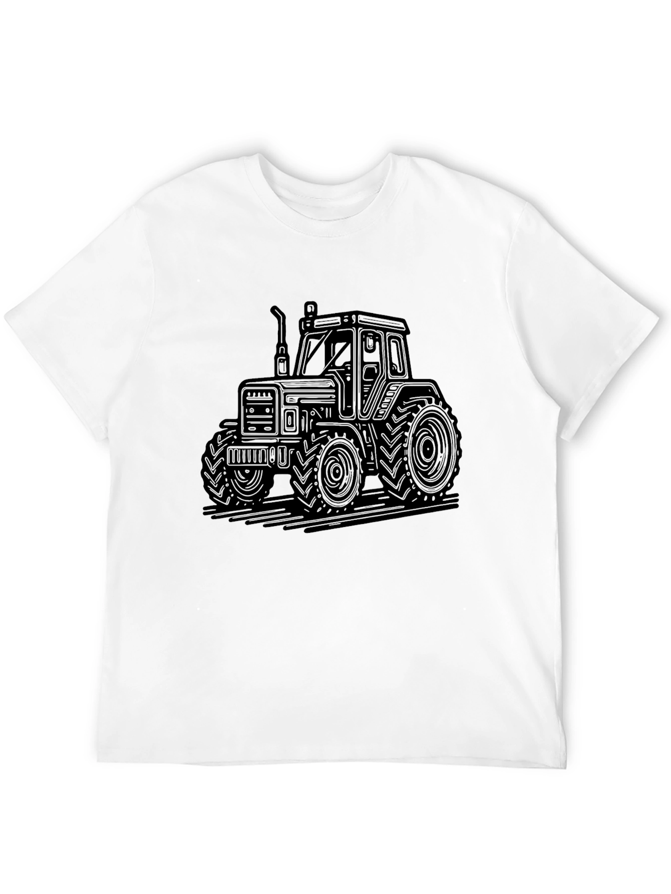Black Tractor Graphic Tee - Farm Life Apparel